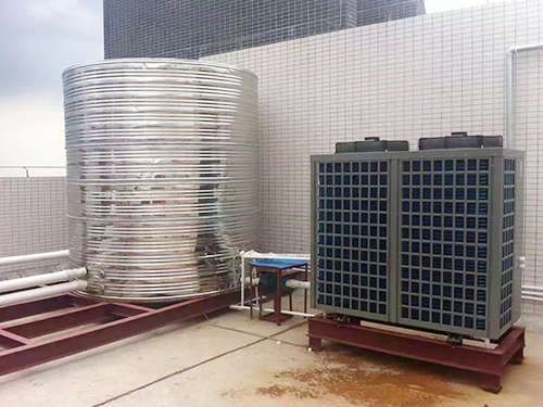 空氣能熱水器熱水工程