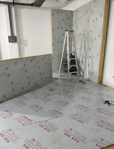 冷庫施工現場
